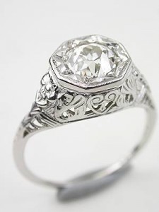 アンティークダイヤモンド_antique diamond ring 指輪 買取り - 買取専門店 くらや松戸店