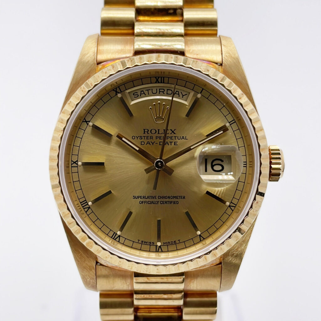 遺産相続・遺品整理で出てきたロレックス金無垢はございませんか？買取専門店 くらや 松山店が丁寧に査定します